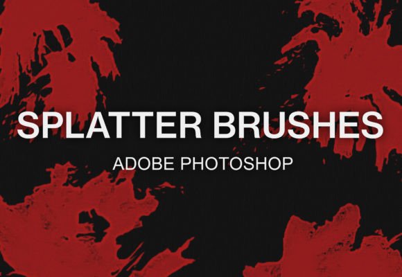 Dynamic Photoshop Splatter Brushes for Painting