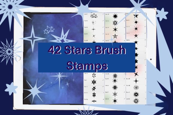 Stars Stamps Brushes for Procreate: Create Cosmic Art