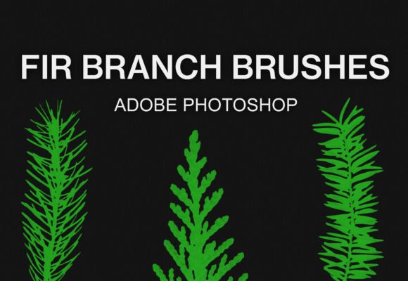 Strategic Visual Storytelling with Fir and Spruce Branch Photoshop Brushes