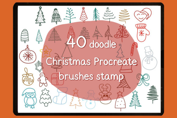 Streamlining Holiday Design Workflows with Doodle Christmas Procreate Brushes