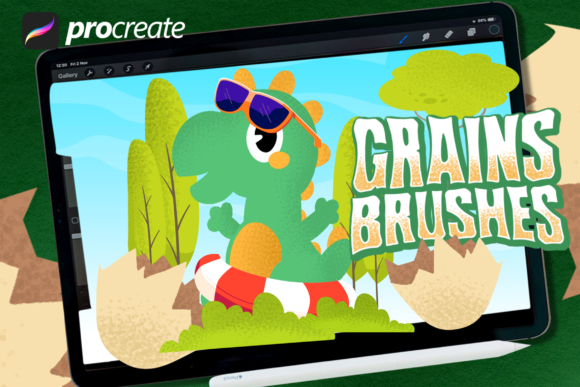 Unlock Natural Texture with Dans Grain Brushes