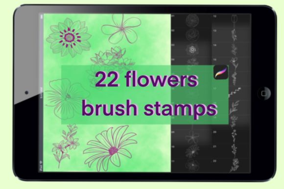 Unlock Your Digital Garden: Mastering the 22 Brushes of Flowers Stamps for Procreate