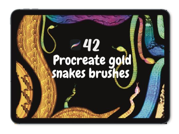 Unlocking Digital Luxury: A Complete Guide to the Procreate Gold Snakes 42 Brushes Collection