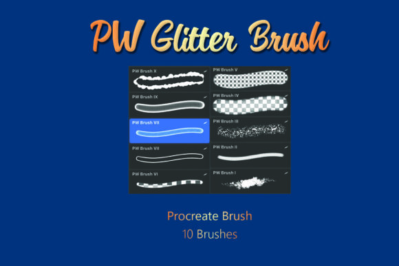 Unlocking Sparkle: A Practical Guide to the PW Procreate Brush - Glitter Brushes Set