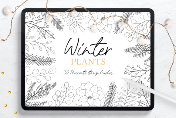 Unlocking Winter Creativity: A Complete Guide to Procreate Plant Stamp Brushes